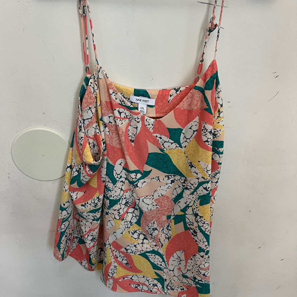 Nine West Multicolor Floral Camisole